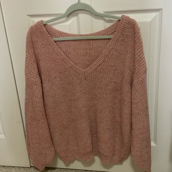 Pink Peony Sweater - Picture 1 of 3